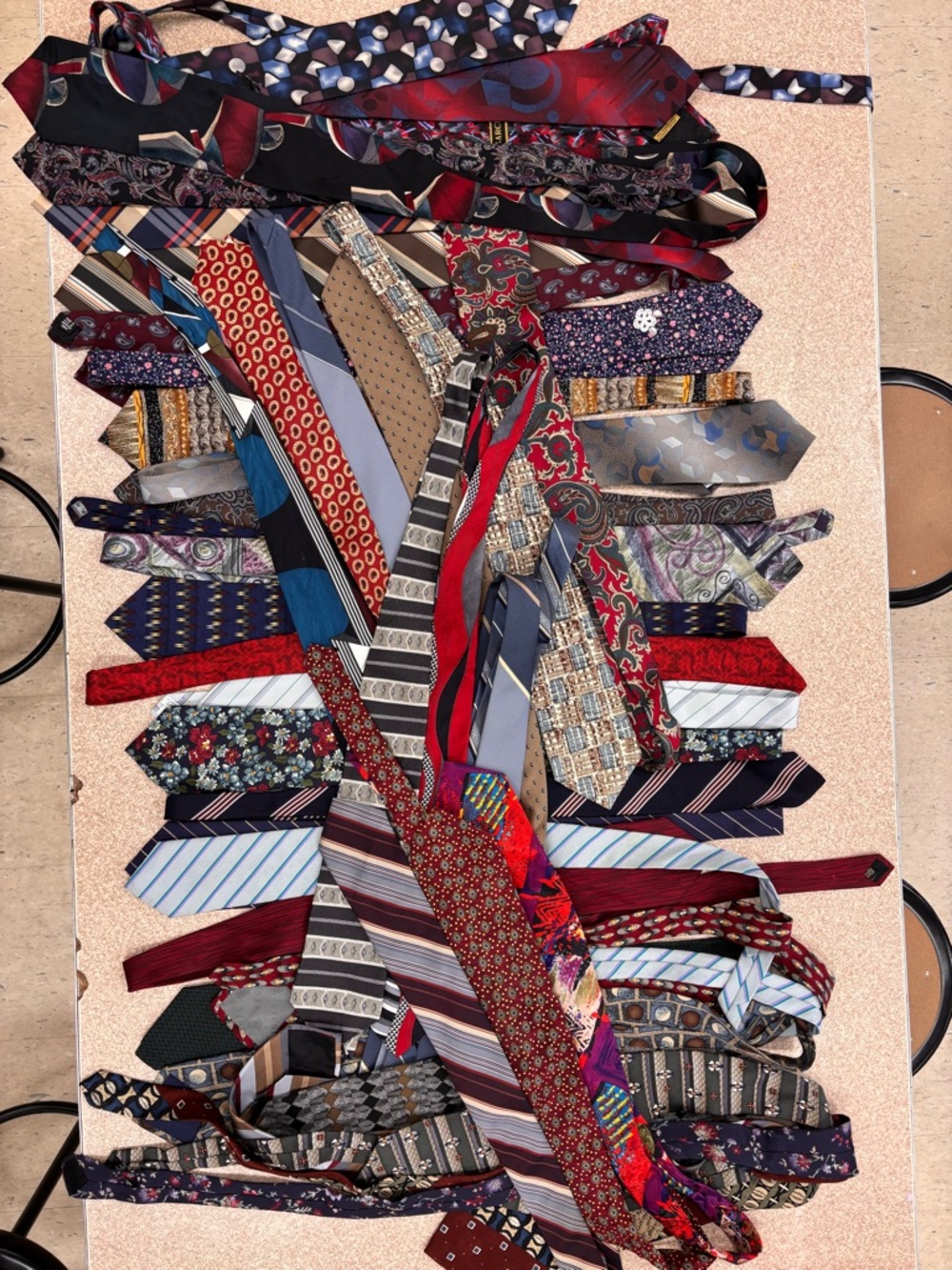 Assorted Elegant Men's Neckties - Classic Patterns